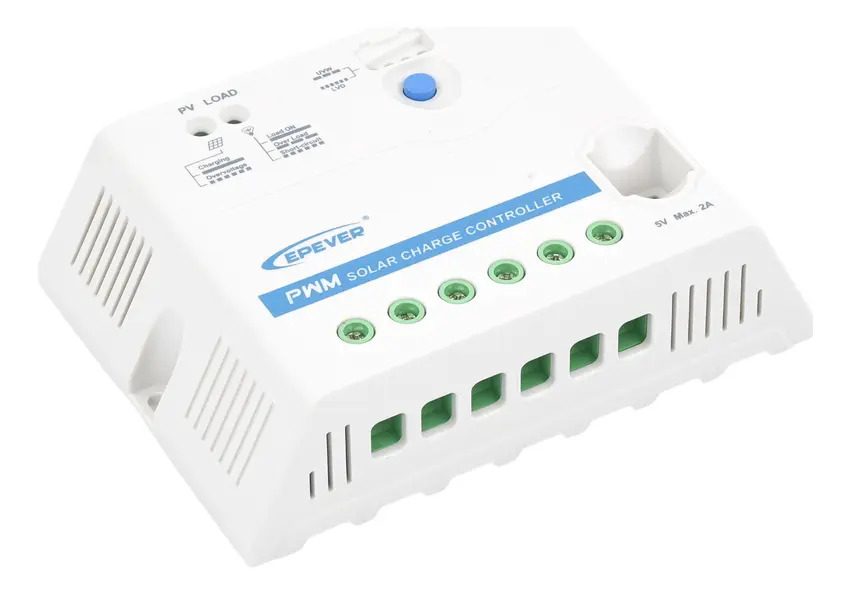SOLO MELI - CONTROLADOR EPSOLAR PWM 12/24V 30 A, SALIDA USB