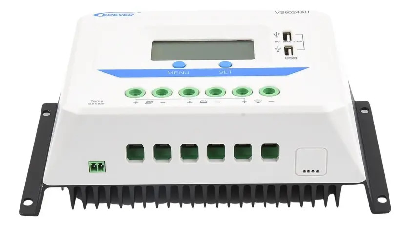 SOLO MELI - CONTROLADOR EPSOLAR PWM 12/24V 60 A, SALIDA USB