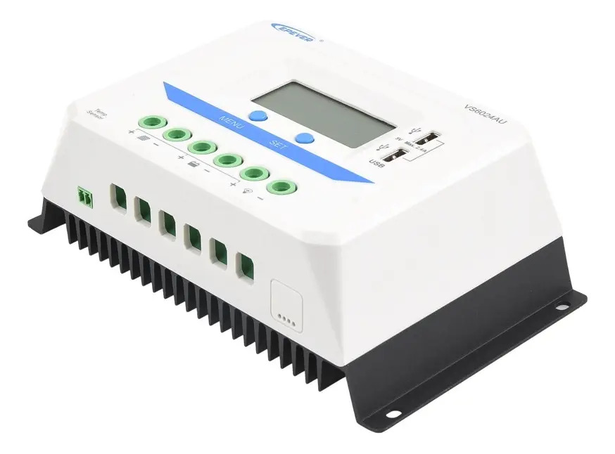 SOLO MELI - CONTROLADOR EPSOLAR PWM 12/24V 60 A, SALIDA USB
