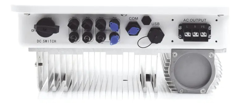 SOLO MELI - INVERSOR PARA PANELES SOLARES GROWATT 10KW DE INTERCONEXION