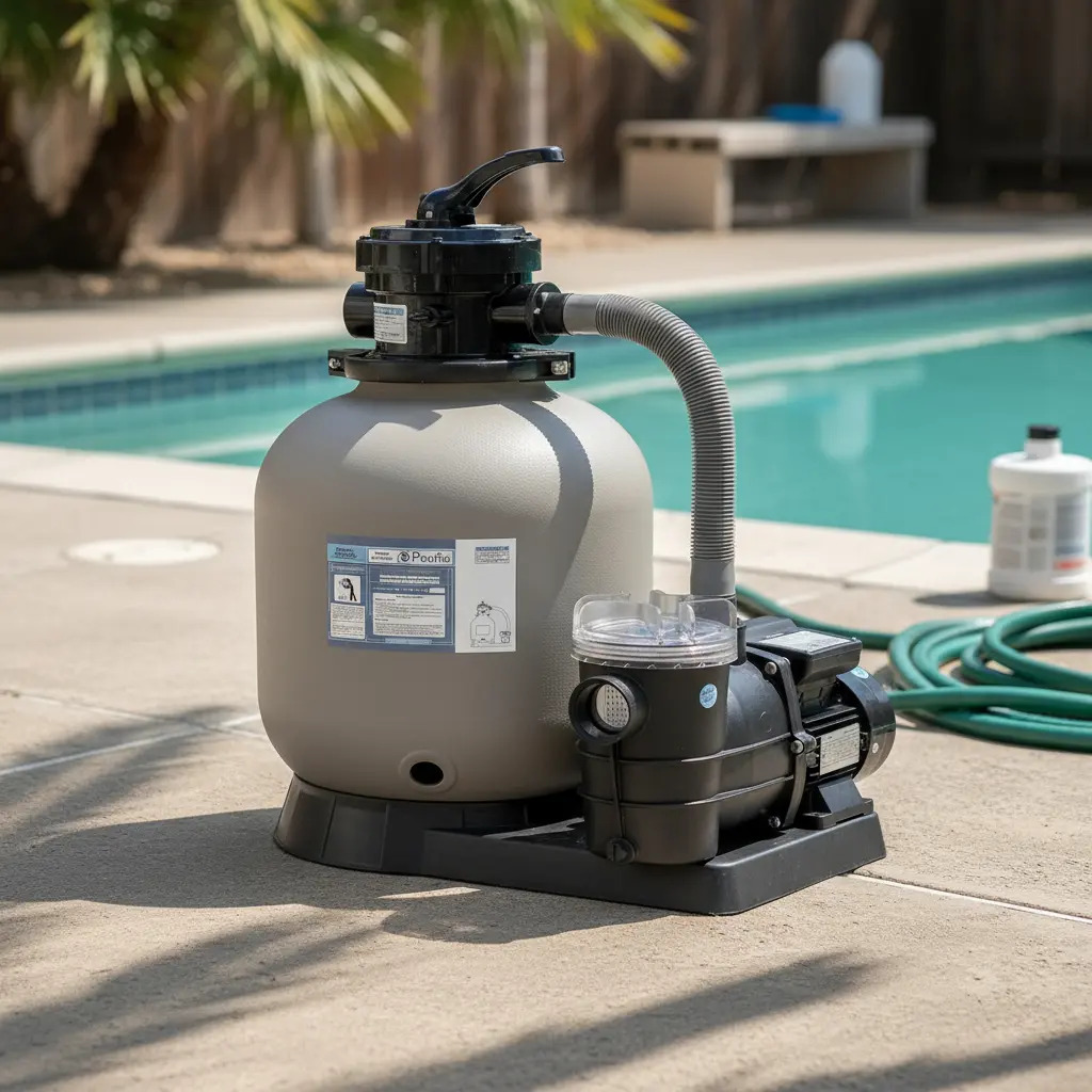 SOLO MELI - FILTRADO PARA PISCINA O ALBERCA FILTRO 14 BOMBA 1/3HP 110V