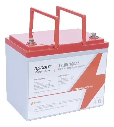 SOLO MELI SUR - ACUMULADOR LITIO CICLO PROFUNDO 100AH LIFEPO4 PANEL SOLAR