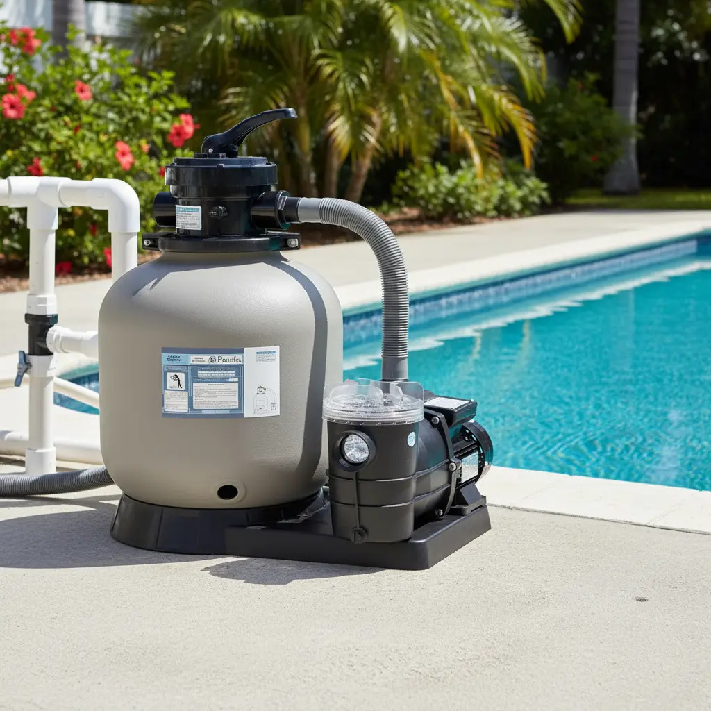 SOLO MELI - FILTRADO PARA PISCINA O ALBERCA FILTRO 14 BOMBA 1/3HP 110V