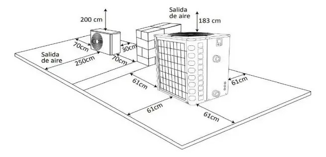 SOLO MELI PIS - CALENTADOR ALBERCA BOMBA DE CALOR 28 MIL BTUS CON WIFI