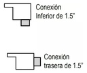 SOLO MELI PIS - CASCADA NATURAL PARA FUENTE O ALBERCA 36 PULGADAS