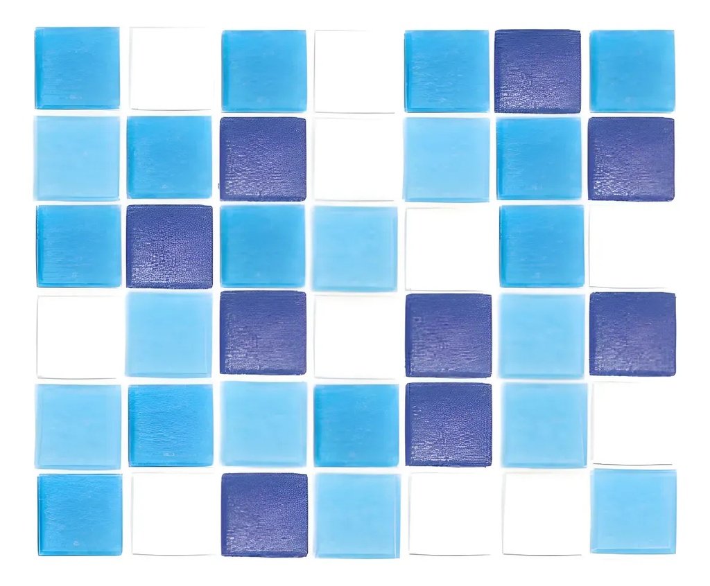 SOLO MELI SUR - CAJA DE 2.14 M2 MOSAICO VENECIANO MEZCLA MALIBU MEZCLA