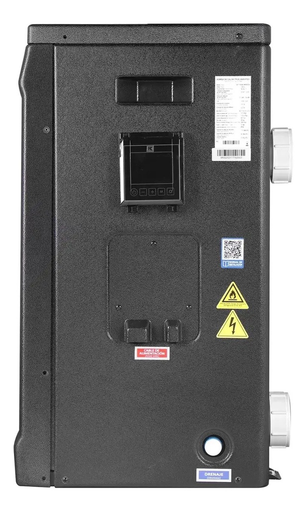 SOLO MELI SUR - CALENTADOR BOMBA CALOR INVERTER 58,000 BTU ALBERCA