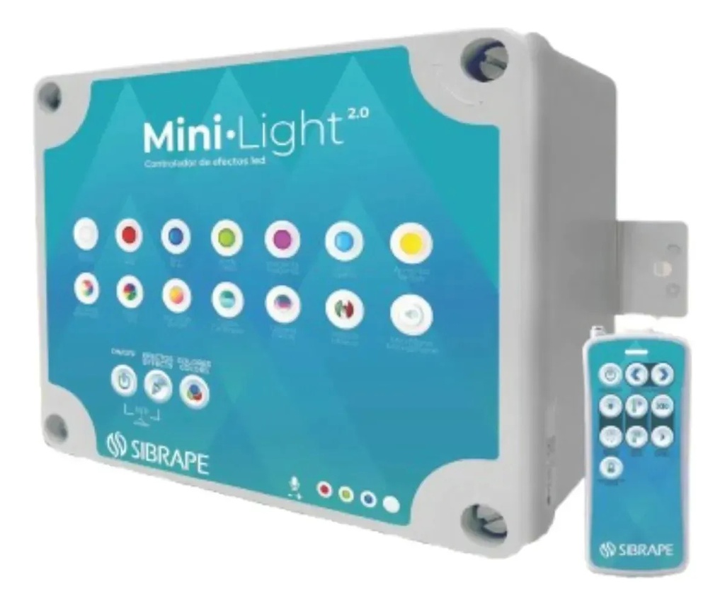 SOLO MELI PIS - KIT DE 4 MINI LAMPARA 6W CONTROL TRANSFORMADOR ALBERCA RGB R