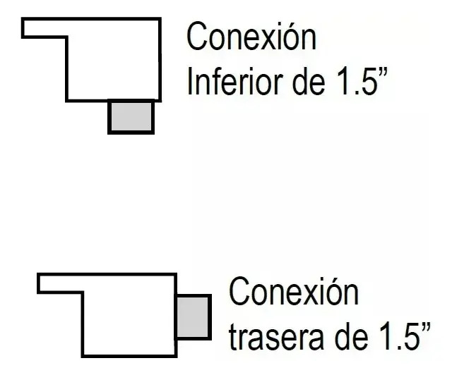 SOLO MELI - CASCADA NATURAL PARA FUENTE O ALBERCA 36 PULGADAS
