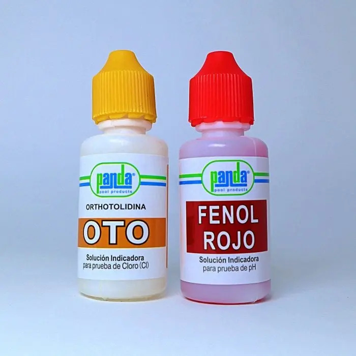 SOLO MELI - REPUESTO DE KIT ANALIZADOR DE CLORO Y PH EN EL AGUA DE LA PI