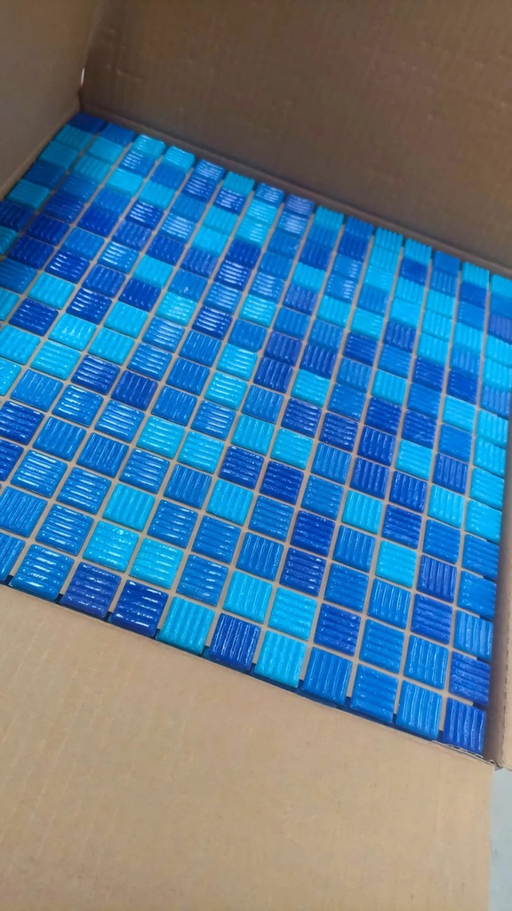 SOLO MELI - CAJA CON 2.14 M2 MOSAICO VENECIANO MEZCLA SASSARI