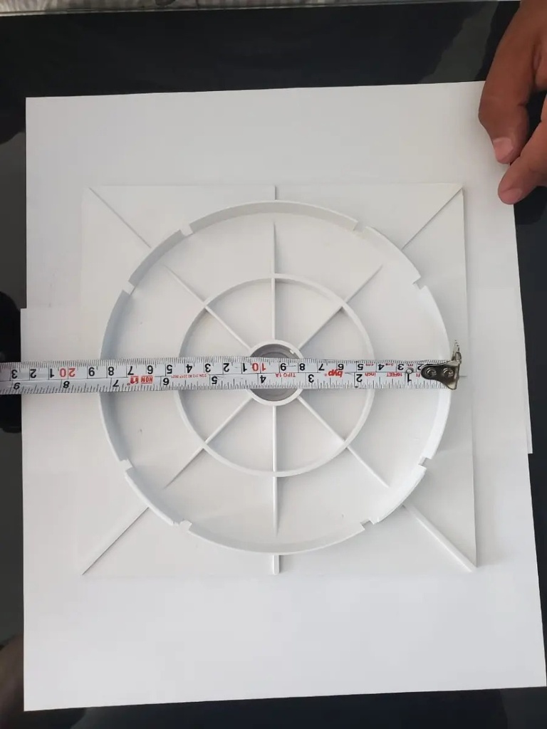 SOLO MELI - REFACCION TAPA CUADRADA PARA DESNATADOR SKIMMER DE ALBERCA