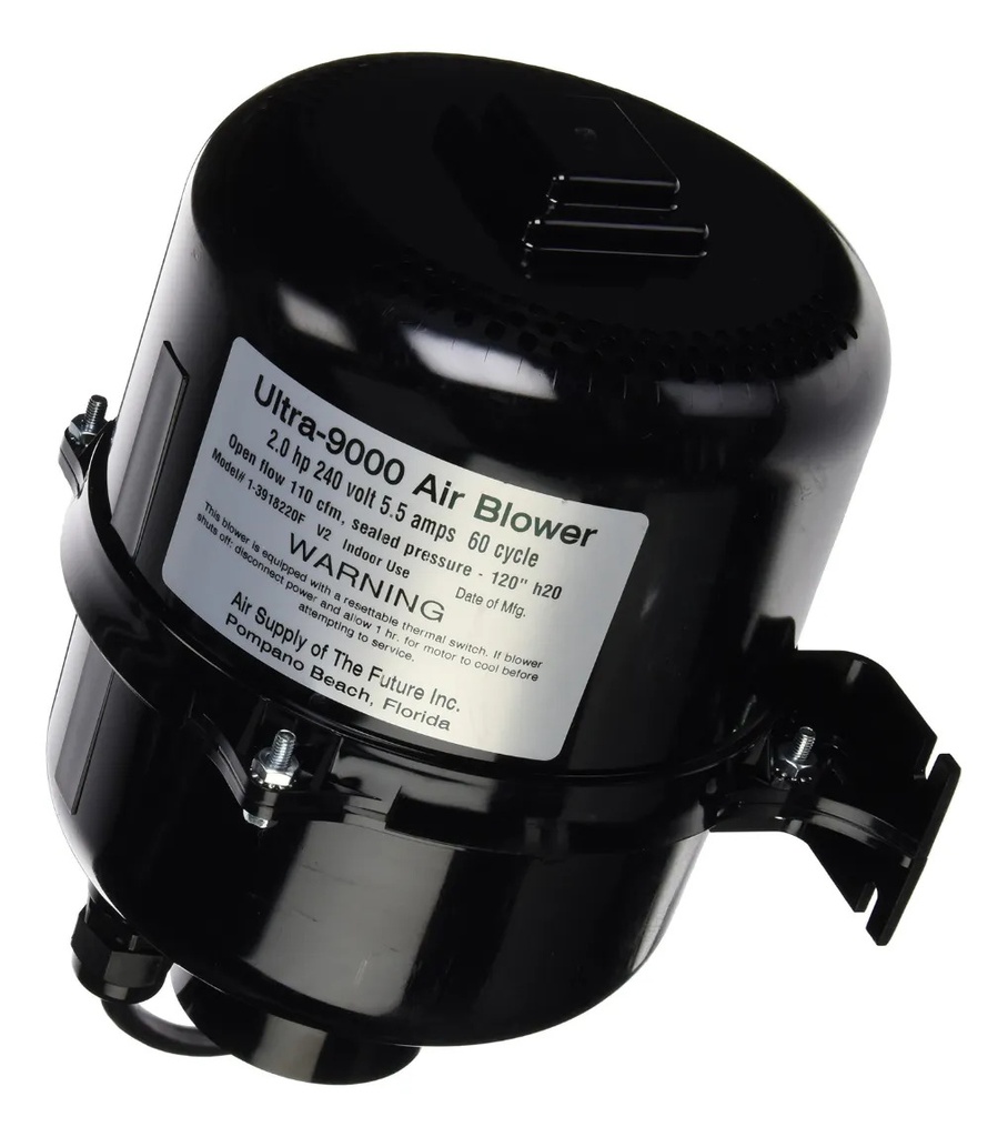 SOLO MELI - SOPLADOR DE HIDROMASAJE O ALBERCA DE 1 HP BLOWER