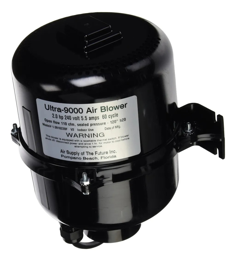 SOLO MELI - SOPLADOR DE HIDROMASAJE O ALBERCA DE 1 HP BLOWER