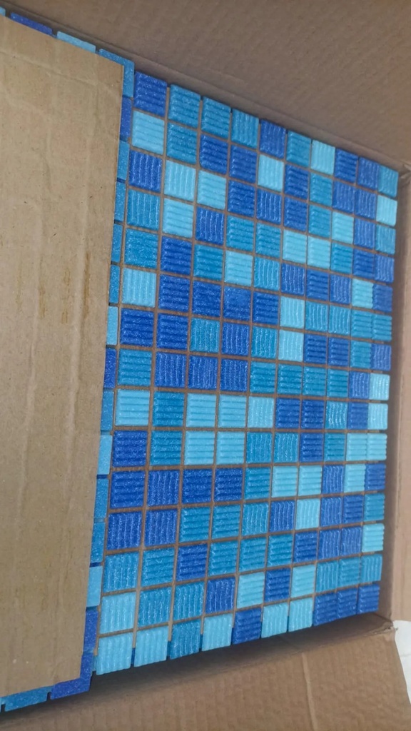 SOLO MELI - CAJA CON 2.14 M2 MOSAICO VENECIANO MEZCLA MIAMI