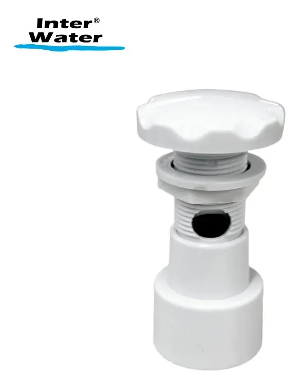 SOLO MELI - CONTROL DE AIRE PARA HIDROMASAJE TINA O ALBERCA 2.5CM