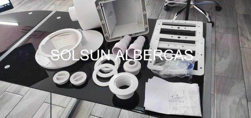 SOLO MELI - EMPOTRABLES PARA HIDROMASAJE, PISCINA LONA, FIBRA DE VIDRIO