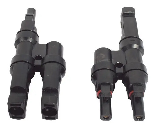 SOLO MELI - CONECTORES MC4 Y PARA PANELES SOLARES PAR MACHO Y HEMBRA