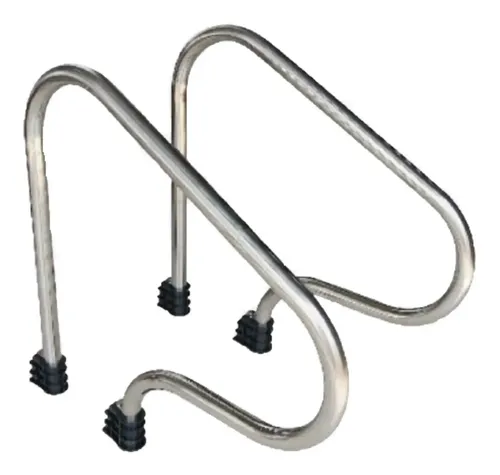 SOLO MELI - PAR PASAMANOS PARA ALBERCA ACERO INOXIDABLE 304