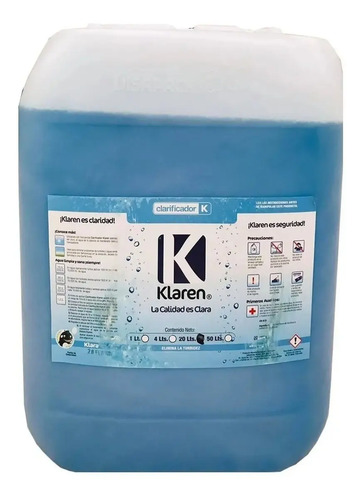 SOLO MELI - CLARIFICADOR KLAREN 20 LTS PARA ALBERCAS