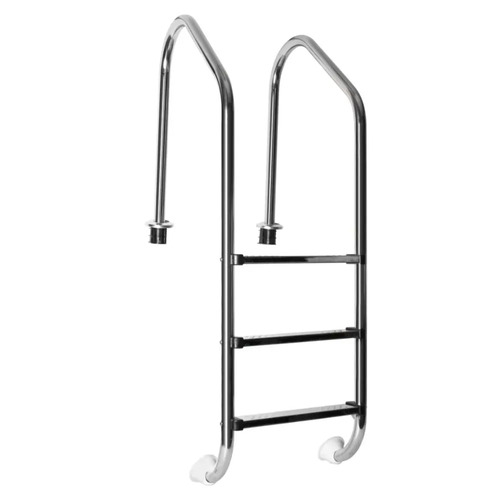 SOLO MELI - ESCALERA ACERO INOXIDABLE 3 PELDAÑOS PANDA PISCINAS ALBERCAS