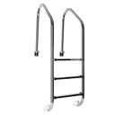 SOLO MELI - ESCALERA ACERO INOXIDABLE 3 PELDAÑOS PANDA PISCINAS ALBERCAS