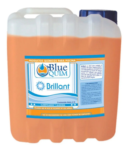 SOLO MELI - ABRILLANTADOR, BRILLANT PARA ALBERCA 20 LTS