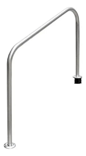 SOLO MELI - PASAMANOS 2 CURVAS ACERO INOX PARA ALBERCA 1 PZA 60 PULGADAS