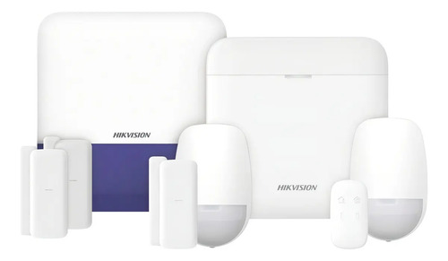 [MLM5282595486] SOLO MELI - KIT DE ALARMA AX PRO CON GSM (3G/4G) / INCLUYE: 1 HUB CON BATERIA DE RESPALDO / 2 SENSORES PIR / 3 CONTACTOS MAGNÉTICOS MINI / 1 CONTROL REMOTO / 1 SIRENA INALAMBRICA EXTERIOR / WIFI / DS-PWA48-KSV2