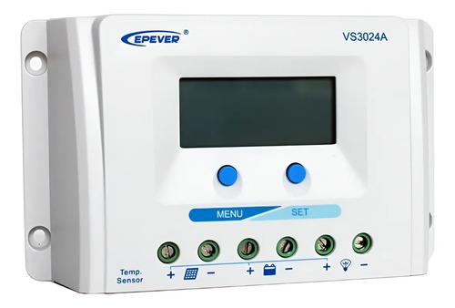[MLM574335544] SOLO MELI - CONTROLADOR DE CARGA SOLAR EPSOLAR 30 AMPERIOS 12 Y 24 V