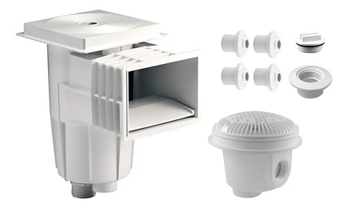 SOLO MELI - KIT ACCESORIOS EMPOTRABLES DESNATADOR DREN PISCINAS ALBERCAS