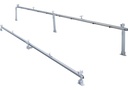 SOLO MELI SUR - SOPORTE MONTAJE ALUMINIO PARA 4 PANELES SOLARES GRIS 0V