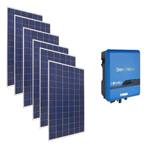 SOLO MELI SUR - PLANTA SOLAR INTERCONEXION 1.5KW CFE 220V GRIS 220V
