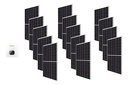 SOLO MELI SUR - PLANTA SOLAR 14 PANELES 550W Y 1 INVERSOR 10KW 220V AZUL