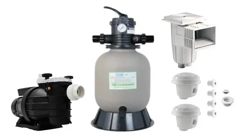 SOLO MELI SUR - EQUIPO COMPLETO 14 ALBERCA DESNATADOR FILTRO BOMBA