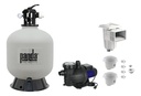 SOLO MELI SUR - EQUIPO DE ALBERCA CON FILTRO 22 BOMBA 1.5 HP Y EMPOTRABLES