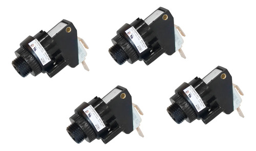 SOLO MELI SUR - KIT DE 4 ARRANCADOR BOTON PARA HIDROMASAJE MICROSWITCH JAG4