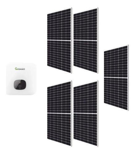 SOLO MELI SUR - PLANTA SOLAR INTERCONEXION A CFE WIFI 5 KWP 8 PANEL 330W
