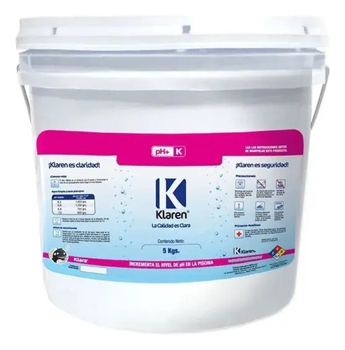 SOLO MELI SUR - AUMENTA EL PH DEL AGUA DE TU ALBERCA KLAREN 5KG