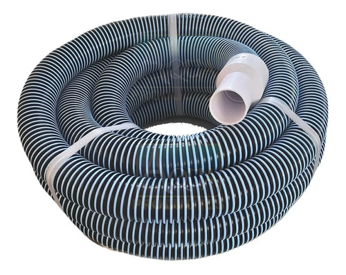 SOLO MELI SUR - MANGUERA INTER WATER 12 METROS PISCINA PVC NEGRO CONECTOR GIRATORIO
