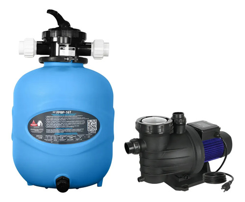 SOLO MELI SUR - KIT BOMBA Y FILTRO PARA ALBERCA PANDA 16 Y 1 HP