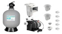 SOLO MELI - FILTRO 16 Y BOMBA 1 HP PARA ALBERCA CON EMPOTRABLES