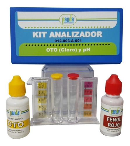 SOLO MELI PIS - ANALIZADOR DE PH Y CLORO OTO Y ROJO FENOL PISCINAS