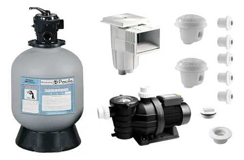 SOLO MELI PIS - KIT DE EMPOTRABLES BOMBA 1 HP Y FILTRO 16 PARA ALBERCA