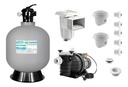 SOLO MELI PIS - PAQUETE KIT EMPOTRABLE+ FILTRO 16+ BOMBA SILVER 1 HP+ZEOLITA