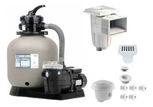 SOLO MELI PIS - KIT COMPLETO PARA ALBERCA DESNATADOR FILTRO DREN BOMBA