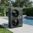 SOLO MELI PIS - BOMBA DE CALOR INVERTER EKX HIDROCONTROL 145,000 BTUS WIFI