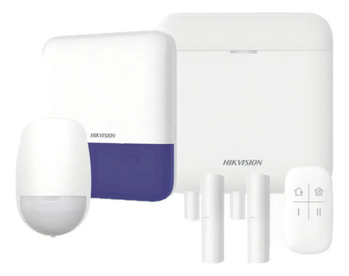 SOLO MELI PIS - KIT DE ALARMA AX PRO CON GSM (3G/4G) CON SIRENA AZUL MARINO