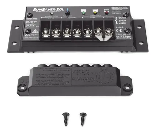 SOLO MELI PIS - CONTROLADOR DE CARGA Y DESCARGA SUNSAVER, 20 A, 12 VCD