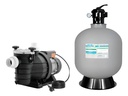 SOLO MELI PIS - KIT DE FILTRO 16 Y BOMBA 1HP PARA ALBERCA O PISCINA
